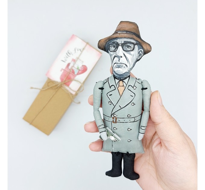 William Burroughs American writer, artist - Literary gif