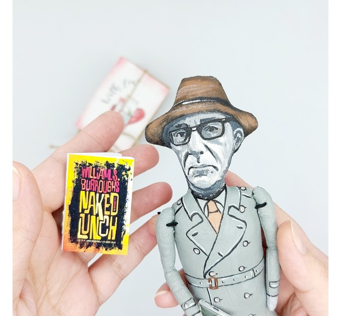William Burroughs American writer, artist - Literary gif