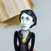 Virginia Woolf famous women feminist figure, author Mrs Dalloway - Bookworm gift!
