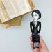 Virginia Woolf famous women feminist figure, author Mrs Dalloway - Bookworm gift!