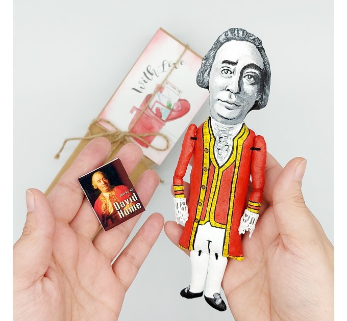 David Hume figurine, philosopher, historian, economist - Philosophical  scepticism - Philosopher gift!