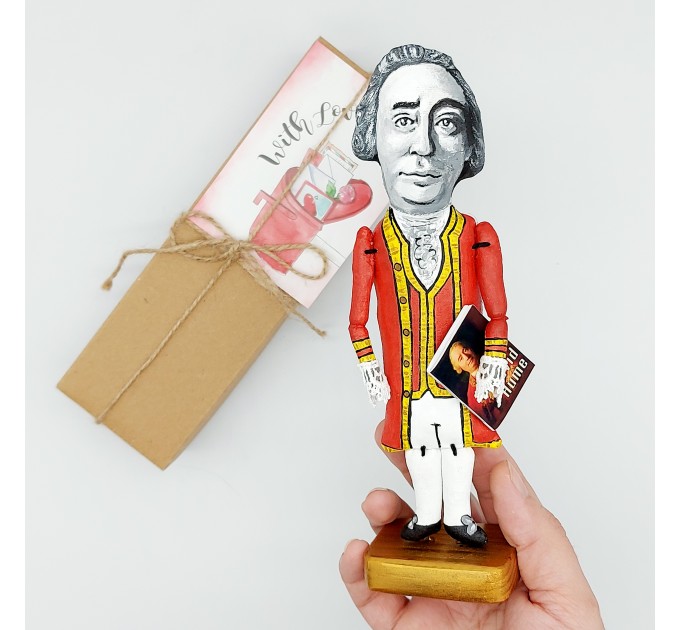 David Hume figurine, philosopher, historian, economist - Philosophical  scepticism - Philosopher gift!