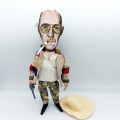 Hunter S Thompson doll, American journalist, author