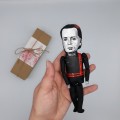 Gary Numan English musician figurine