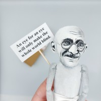 Mahatma Gandhi figure