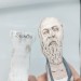 Socrates figurine, Greek philosopher from Athens 
