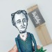 Johann Wolfgang von Goethe famous literary figurine- Librarian gift! 