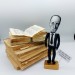 Marcel Duchamp famous painter Dada, sculptor figurine - Cubism fans! 