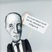 Marcel Duchamp famous painter Dada, sculptor figurine - Cubism fans! 