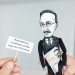Friedrich Hayek Austrian economist and philosopher figurine