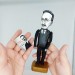 Friedrich Hayek Austrian economist and philosopher figurine