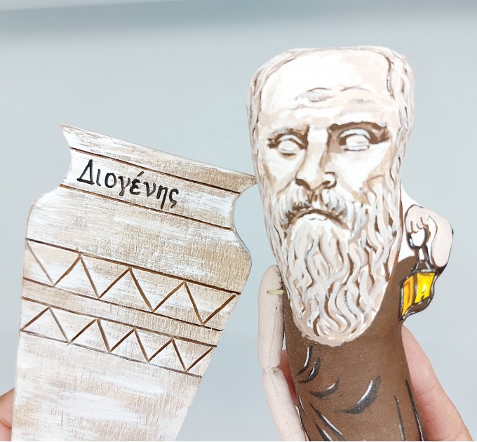 Diogenes of Sinope, famous Greek philosopher figure