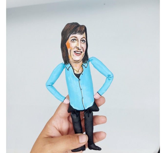 Custom figure 7 inches, Personalized Caricature figurine