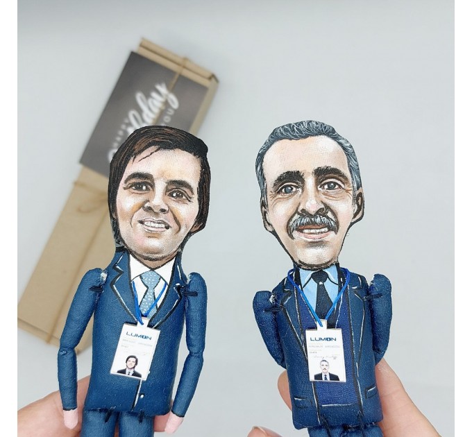 Custom figure 7 inches, Personalized Caricature figurine