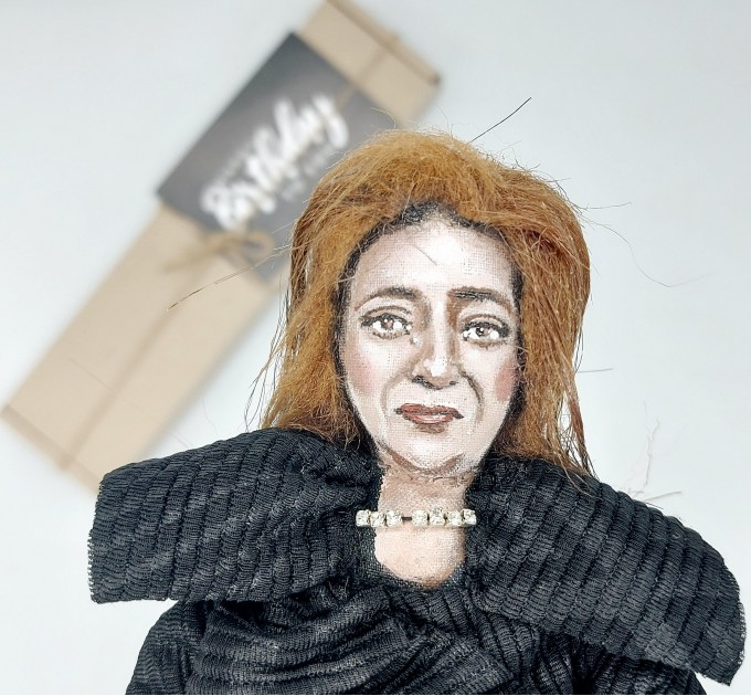 Zaha Hadid famous architect figurine