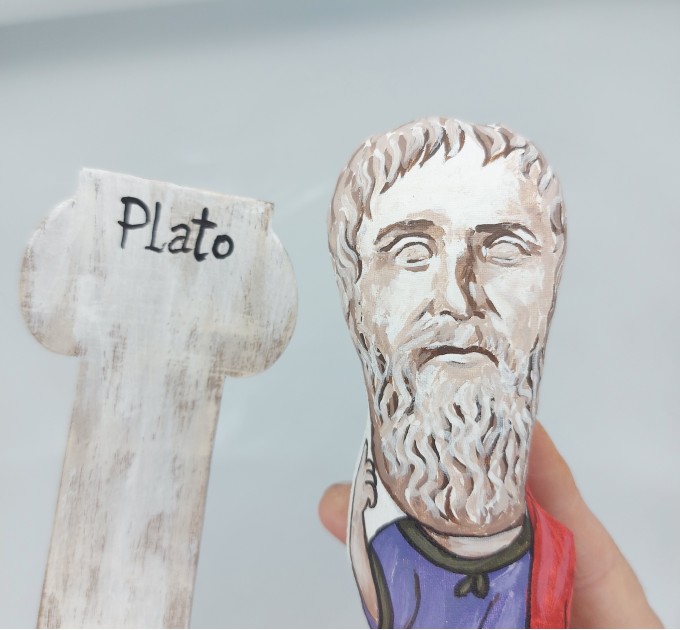 Plato Greek philosopher figurine