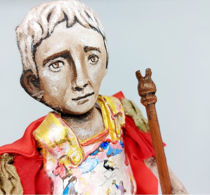 Caesar Augustus Roman Emperor figurine