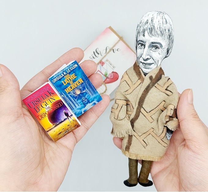 Ursula K. Le Guin famous literary figurine