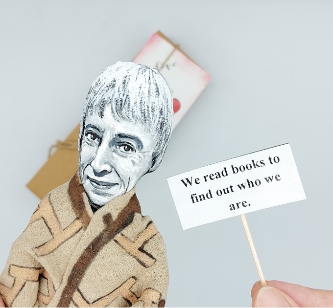 Ursula K. Le Guin famous literary figurine