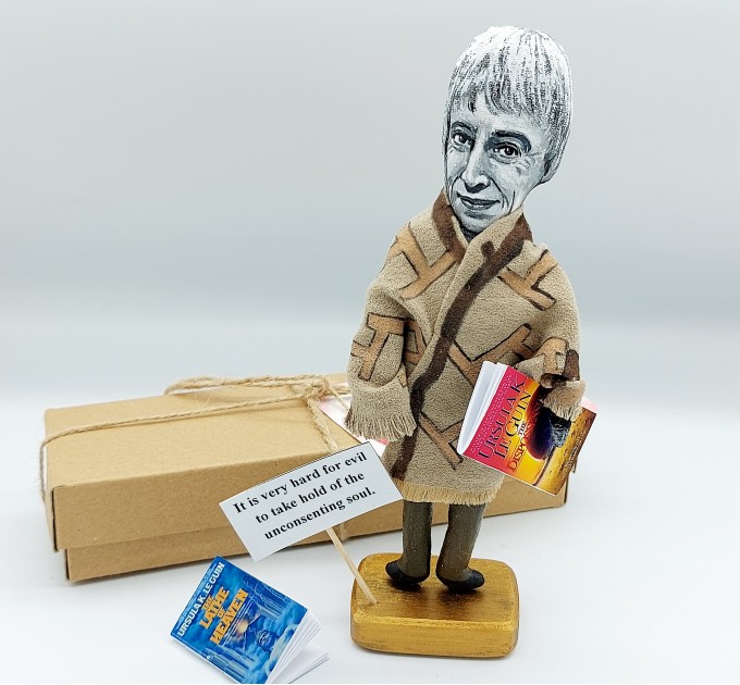 Ursula K. Le Guin famous literary figurine