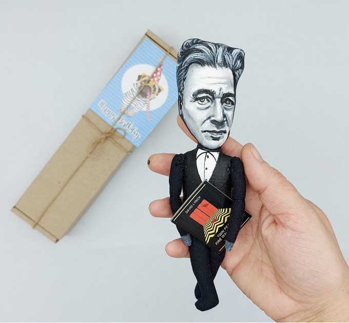 David Lynch famous filmmaker figurine