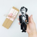 James Whistler American painter figurine