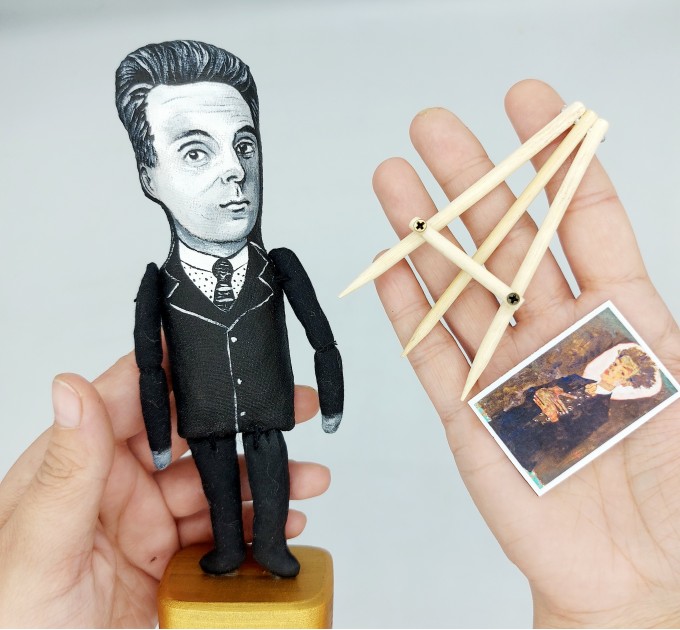 Egon Schiele famous painter figure 
