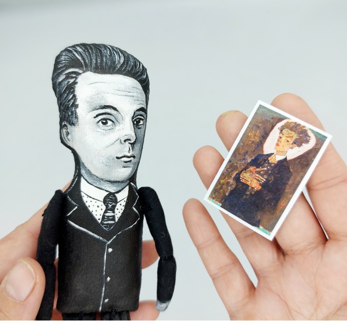 Egon Schiele famous painter figure 