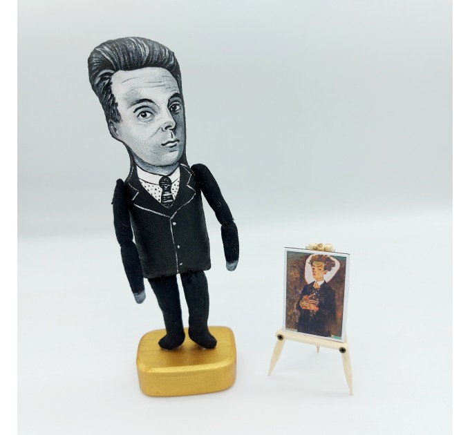 Egon Schiele famous painter figure 
