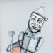 The Tin Man Wizard of Oz miniature collectible doll (7 inches)