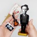 Tom Waits famous musician figure - Blues music fan gift - Collectible doll