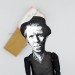 Tom Waits famous musician figure - Blues music fan gift - Collectible doll