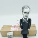 Charles Baudelaire action figure handmade - French poet - The Flowers of Evil - reader office art - Collectible miniature doll hand painted