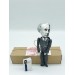 George Edward Moore English philosopher action figure 1:12- idealism in British philosophy - professor gift idea, a unique collection for smart people - Collectible scientist doll hand painted + Miniature Book