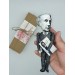 George Edward Moore English philosopher action figure 1:12- idealism in British philosophy - professor gift idea, a unique collection for smart people - Collectible scientist doll hand painted + Miniature Book