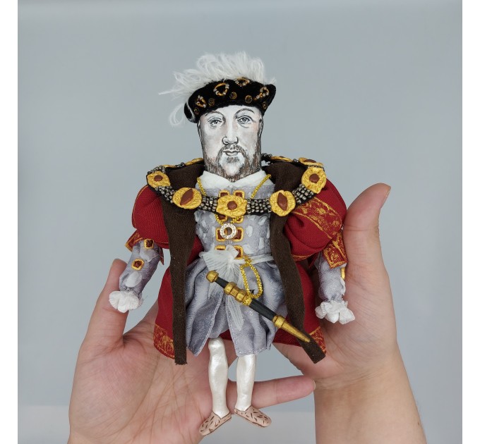 Henry VIII King of England, historical figurine