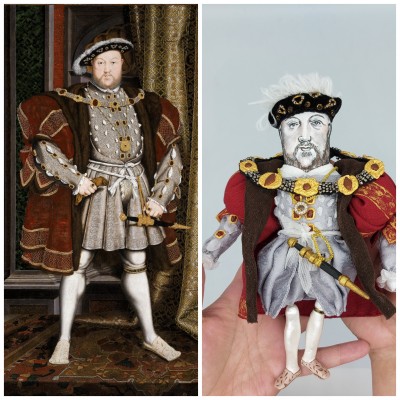 Henry VIII King figurine