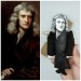 Isaac Newton scientist action figure 1:12 - a unique collection for smart people, Science teacher gift - Collectible scientist doll hand painted + Miniature Book