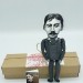 Marcel Proust literary action figure 1:12, French novelist, critic, essayist - In Search of Lost Time - Gifts for Reader, a unique collection for smart people - Collectible  handmade doll hand painted + Miniature Book