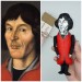 Nicolaus Copernicus scientist action figure 1:12 - Renaissance -era mathematician, famous astronomer -   Science teacher gift - Collectible scientist doll hand painted + Miniature Book