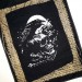 Raven Nevermore - Edgar Allan Poe - WALL HANGING black and white banner - Mystical decor hand-painted - Birthday gotic gift