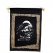 Raven Nevermore - Edgar Allan Poe - WALL HANGING black and white banner - Mystical decor hand-painted - Birthday gotic gift