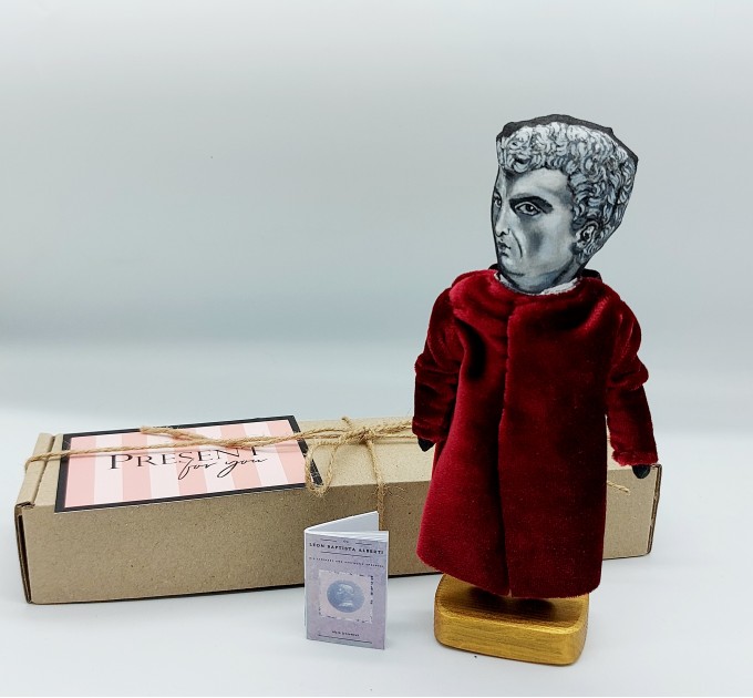 Leon Battista Alberti figurine