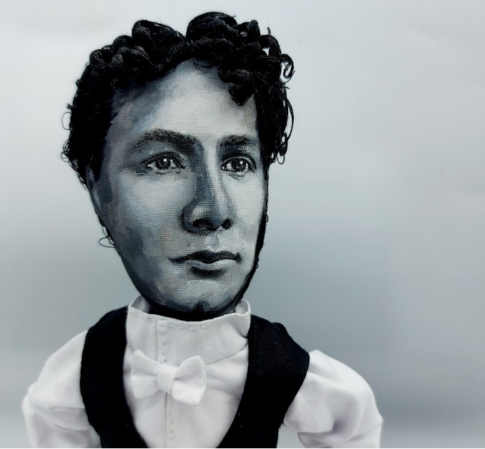 Theodore Hardeen doll,  brother of Harry Houdini