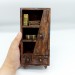 Library Bookcase, Miniature Bookshelves 1 : 12 scale