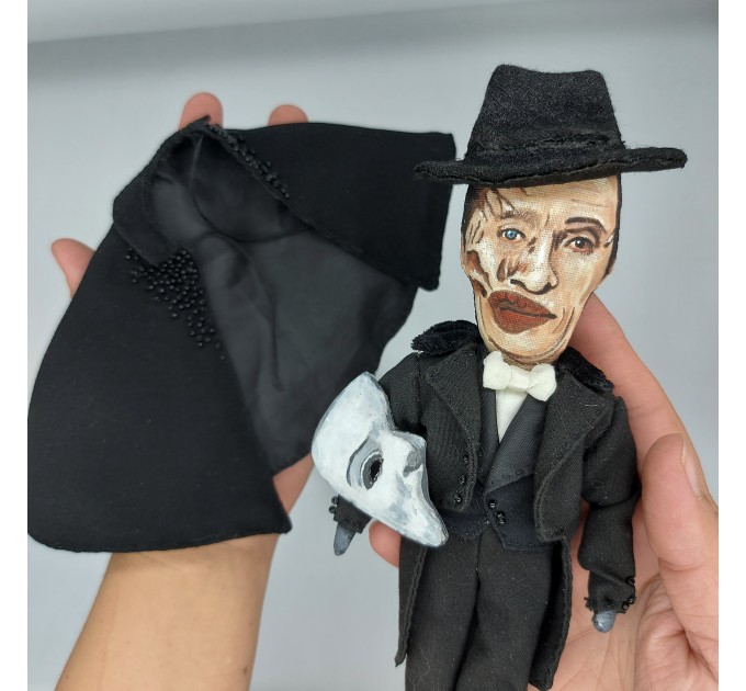 Phantom Of The Opera, Broadway musical, Theatre ornament - Musical theatre gift - Collectible doll 