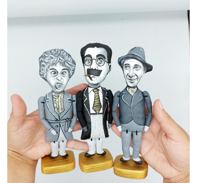 Set The Marx Brothers figures