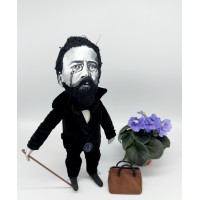 Anton Chekhov doll