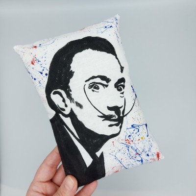 Salvador Dali decorative pillow