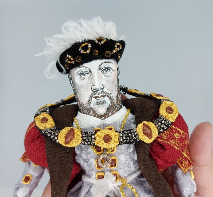 Henry VIII King of England, historical figurine